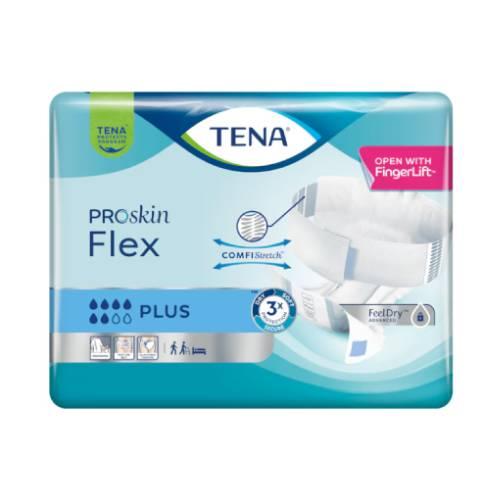 Miniaturka artykułu - TENA FLEX ProSkin Plus S Pieluchomajtki z pasem mocującym, 30szt.