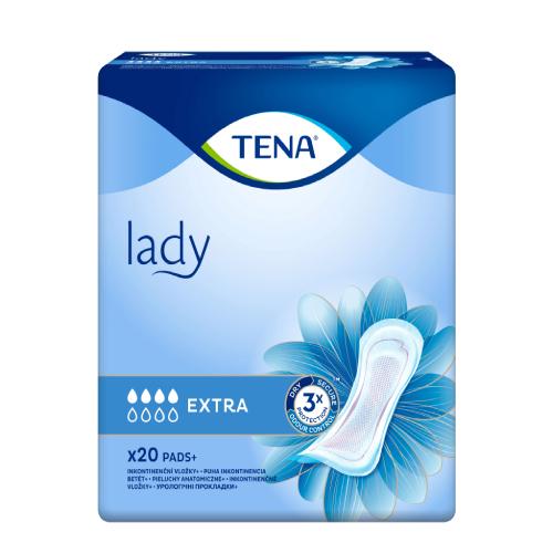Miniaturka artykułu - TENA LADY wkładki anatomiczne Extra, 20 szt.