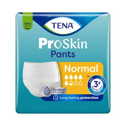 Miniaturka artykułu - TENA Pants ProSkin Normal Majtki chłonne na nietrzymanie moczu M, 30 szt. 