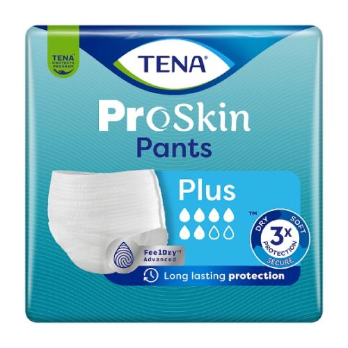 Miniaturka artykułu - TENA PANTS ProSkin Plus Majtki chłonne XL, 12 szt.
