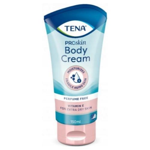 Miniaturka artykułu - TENA SKIN CREAM Krem nawilżający z witaminą E - 150 ml