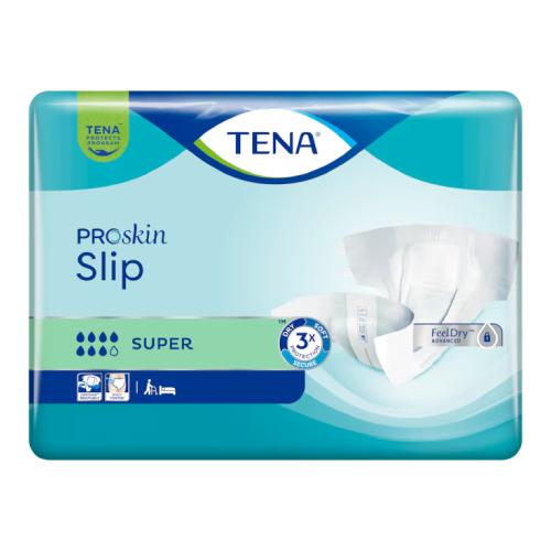 Miniaturka artykułu - TENA SLIP ProSkin Super Pieluchomajtki XL, 28 szt.
