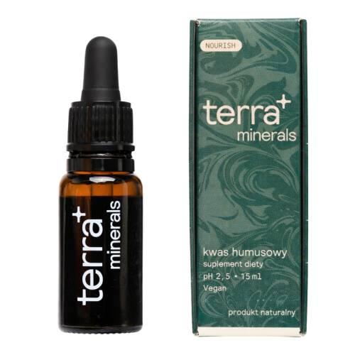 Miniaturka artykułu - Terra+ Minerals Kwas humusowy, 15 ml