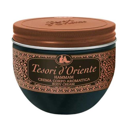 Tesori d'Oriente Hammam Krem do ciała Olejek arganowy i Kwiat pomarańczy, 300ml