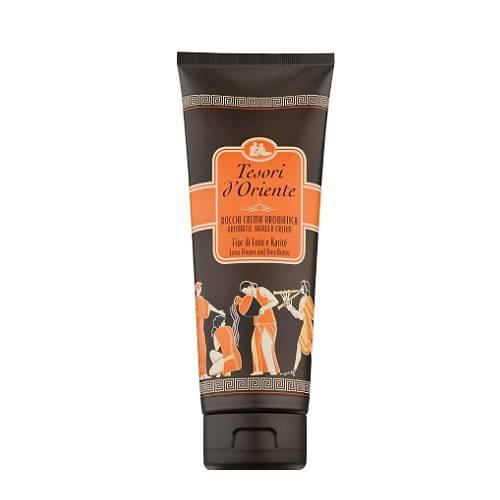 Miniaturka artykułu - Tesori d'Oriente Żel pod prysznic Kwiat lotosu i Masło shea, 250ml