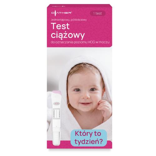 Miniaturka artykułu - Test ciążowy Kt&oacute;ry to tydzień?, 1 szt.