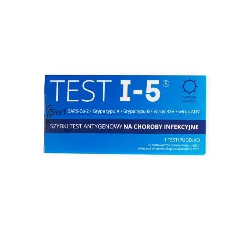 Farmabol Test I-5 Domowy test do wykrywania infekcji wirusowych, 1 szt.