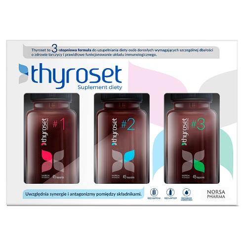 Miniaturka artykułu - THYROSET suplement diety, 135 kaps.