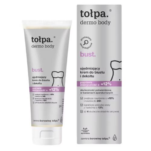 Miniaturka artykułu - TOŁPA bust, ujędrniający krem  do biustu i dekoltu, 125 ml