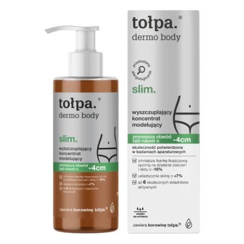 Miniaturka artykułu - Tołpa Dermo Body Slim Wyszczuplający koncentrat modelujący do ciała, 250 ml