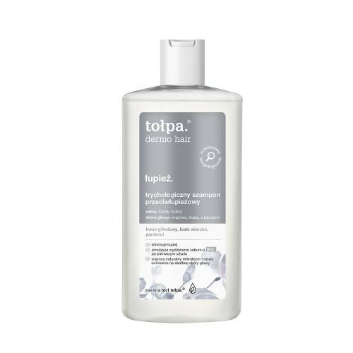 Miniaturka artykułu - TOŁPA Dermo Hair Trychologiczny Szampon Przeciwłupieżowy, 250ml