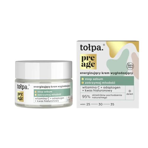 Miniaturka artykułu - Tołpa Pre Age Krem energizująco-wygładzający na dzień, 50ml