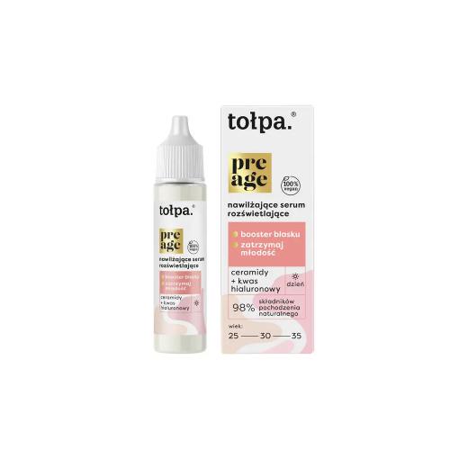 Miniaturka artykułu - Tołpa Pre Age Nawilżające serum rozświetlające, 20ml