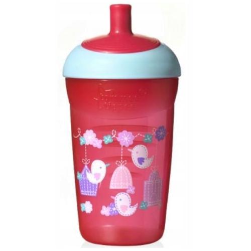 Miniaturka artykułu - Tommee Tippee Bidon sportowy 12m+ czerwony, 360ml