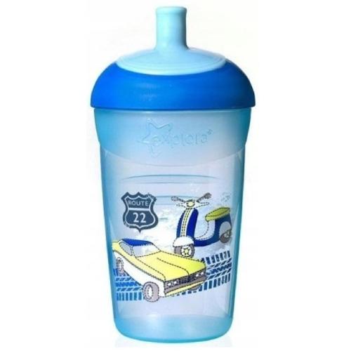 Miniaturka artykułu - Tommee Tippee Bidon sportowy 12m+ niebieski, 360ml