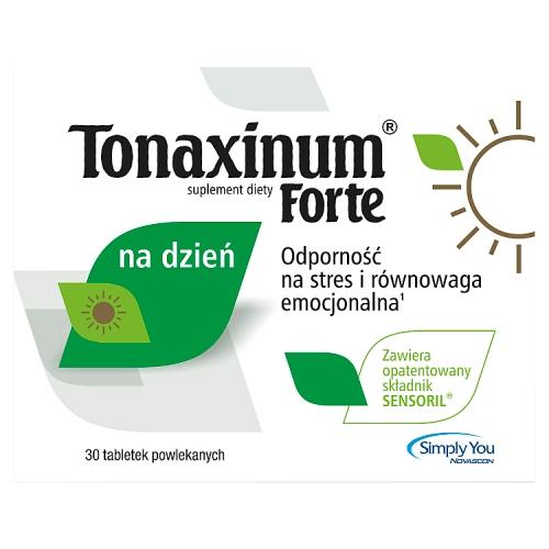 Miniaturka artykułu - TONAXINUM FORTE Na dzień, 30 tabletek