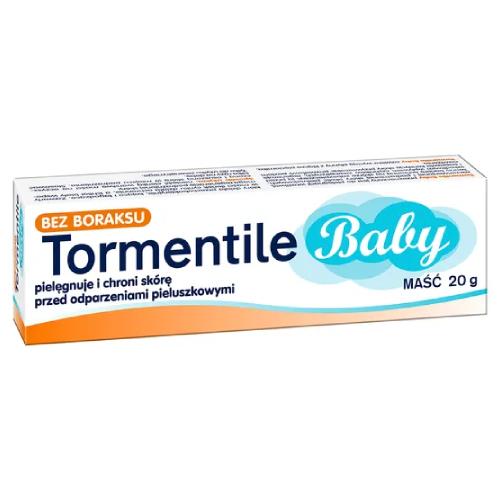 Miniaturka artykułu - Tormentile Baby Maść przeciw odparzeniom pieluszkowym, 20 g