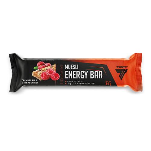Miniaturka artykułu - Trec Endurance Baton muesli żurawinowo-malinowy, 30 g