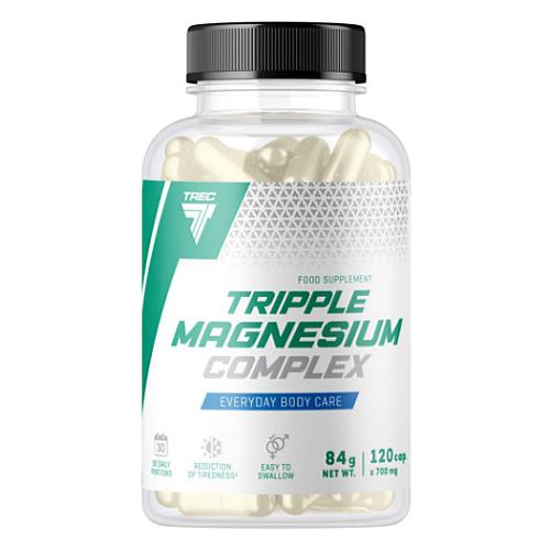 Miniaturka artykułu - Trec Triple Magnesium Complex, 120 kaps.