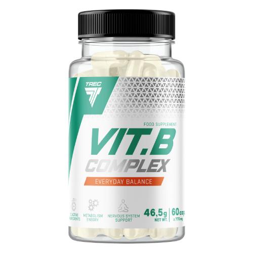 Miniaturka artykułu - Trec Vit. B Complex, 60 kaps.