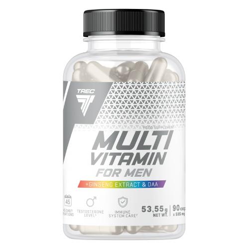 Miniaturka artykułu - Trec Multivitamin For Men, 90 kaps.