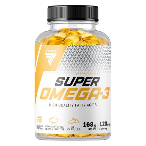 Zdjęcie produktu - Trec Super Omega 3, 120 kaps.