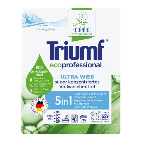 Miniaturka artykułu - TRIUMF Ultra Weiss Proszek do prania - białe, 1.8kg