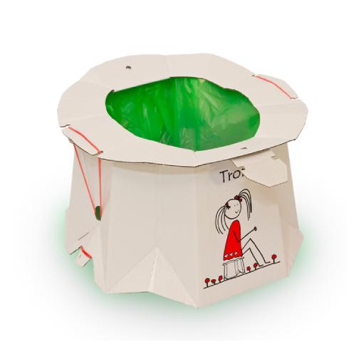 Miniaturka artykułu - TRON - Jednorazowy nocnik dla dzieci 