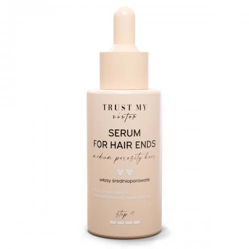 Miniaturka artykułu - TRUST MY SISTER Serum do włos&oacute;w średnioporowatych, 40ml
