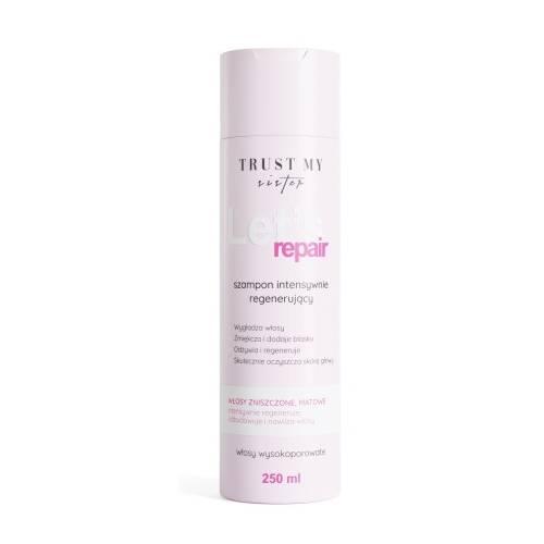 Miniaturka artykułu - TRUST MY SISTER Szampon intensywnie regenerujący włosy wysokoporowate, 250 ml