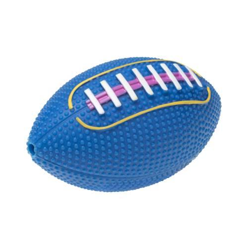 Miniaturka artykułu - Tullo Nefi Piłka rugby dla Yorka 7,6 cm niebieska