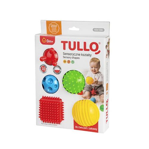 Miniaturka artykułu - TULLO Sensoryczne kształty, 5szt.
