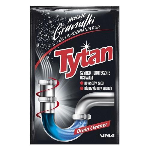 Miniaturka artykułu - TYTAN Granulki do udrożniania rur saszetka, 40g