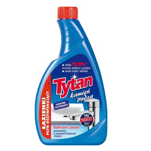 Miniaturka artykułu - TYTAN Płyn do mycia łazienek Kamień i rdza zapas, 500g