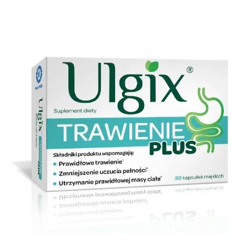 Miniaturka artykułu - Ulgix Trawienie Plus, 30 kaps.