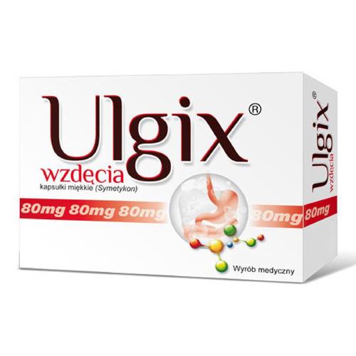 Ulgix Wzdęcia 0,08 g - 50 kapsułek 
