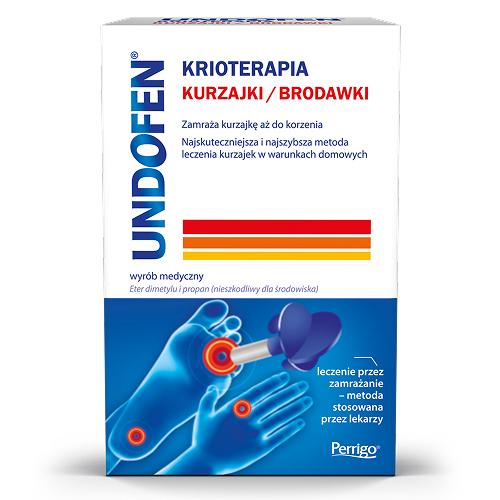 Miniaturka artykułu - Undofen Krioterapia Aerozol na kurzajki brodawki, 50 ml