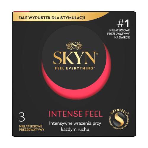 Miniaturka artykułu - UNIMIL SKYN Intense Feel Prezerwatywy - 3 sztuki 