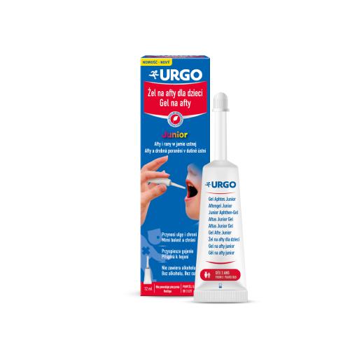 URGO Żel na afty dla dzieci, 12ml
