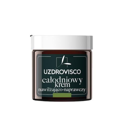 Miniaturka artykułu - UZDROVISCO krem do twarzy całodniowy nawilżająco - naprawczy z CBD,50 ml