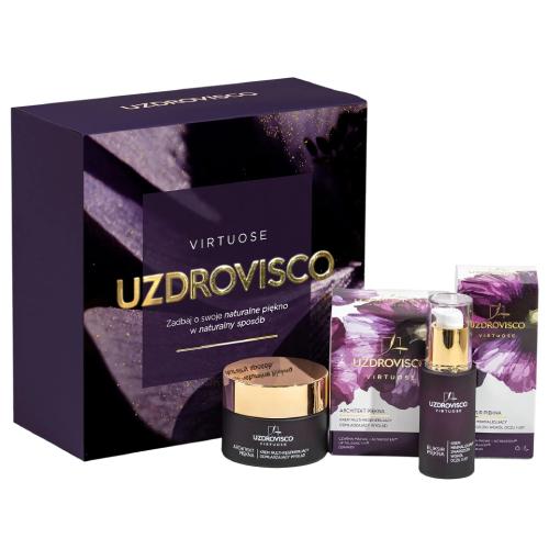 Miniaturka artykułu - Uzdrovisco Virtuose Zestaw: Architekt Piękna Krem multi-regenerujący odmładzający wygląd, 50 ml + Eliksir Piękna Krem minimalizujący zmarszczki wok&oacute;ł oczu i ust, 30 ml