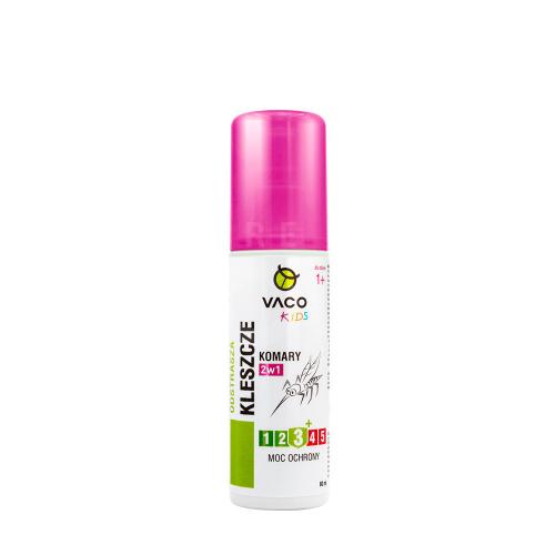 Miniaturka artykułu - VACO KIDS Płyn na kleszcze, komary i meszki dla dzieci od 1. roku życia, 80ml