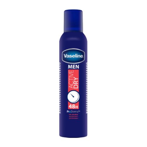 Miniaturka artykułu - Vaseline Men Active Dry Antyperspirant w sprayu, 250ml