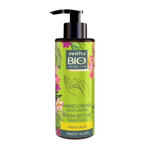 Miniaturka artykułu - VENITA Bio Natural Care nawilżający krem do rąk Aloes, 100ml