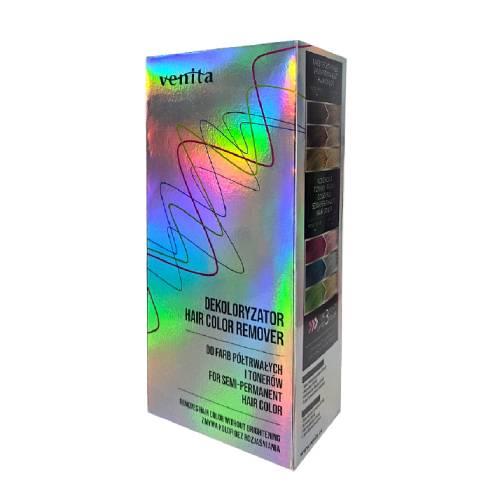 Miniaturka artykułu - Venita Dekoloryzator Hair Color Remover do farb p&oacute;łtrwałych i toner&oacute;w, 100 ml