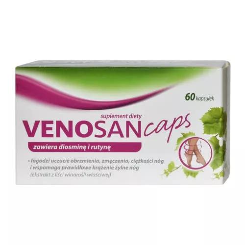 Miniaturka artykułu - Venosan caps - 60 kapsułek