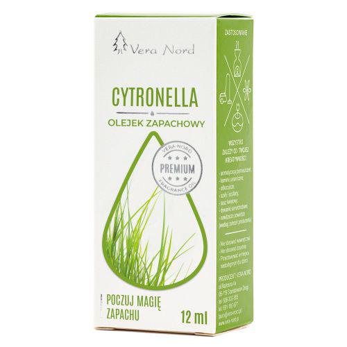 Miniaturka artykułu - Vera Nord Olejek zapachowy Cytronella, 12ml	