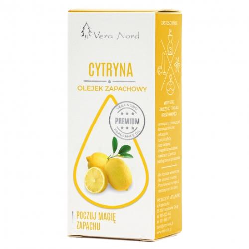 Miniaturka artykułu - Vera Nord Olejek zapachowy Cytryna, 10 ml	