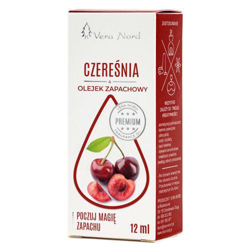 Miniaturka artykułu - Vera Nord Olejek zapachowy Czereśnia, 12ml	