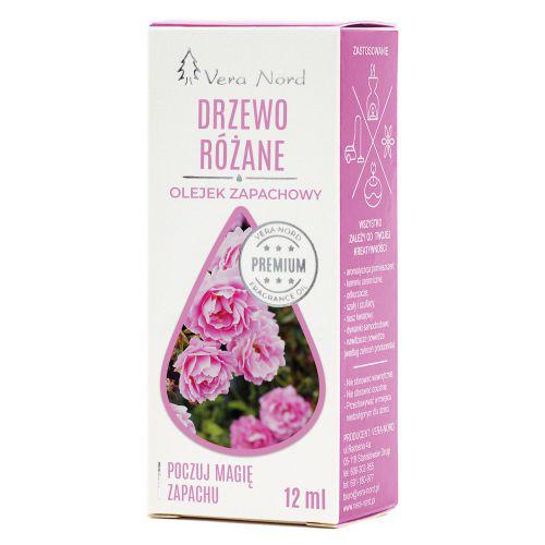 Miniaturka artykułu - Vera Nord Olejek zapachowy Drzewo r&oacute;żane, 12ml	